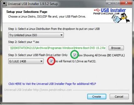 universal usb installer hirens