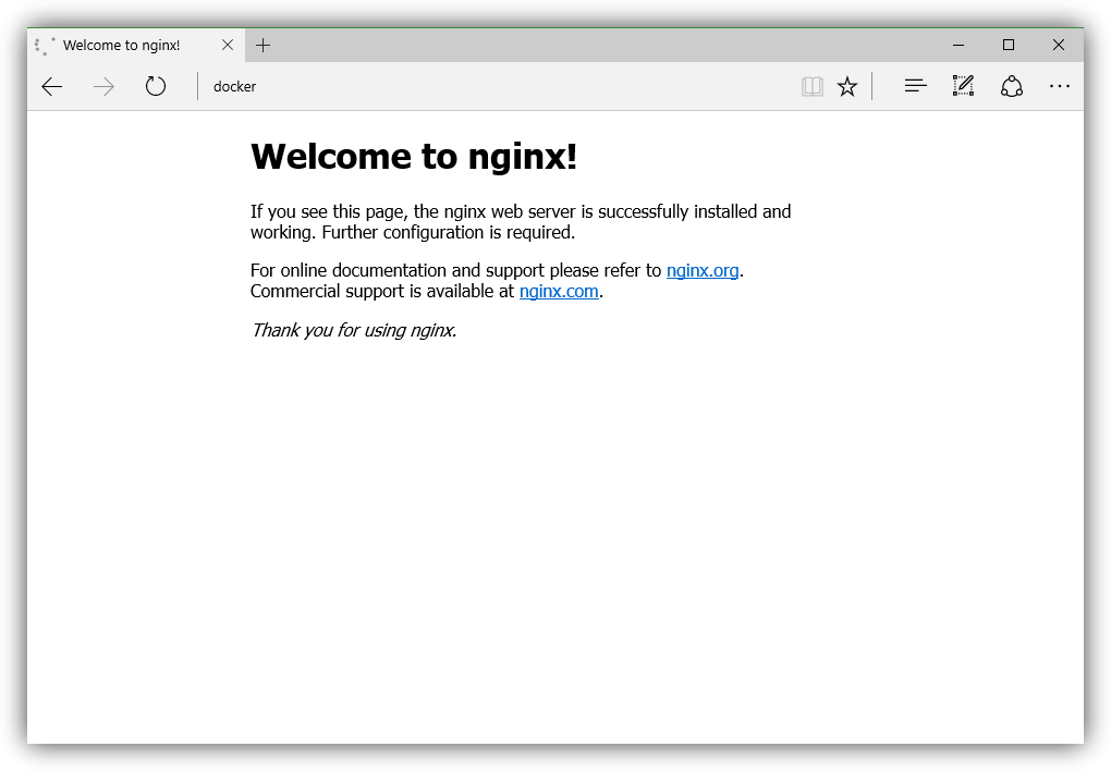 Nginx desde Docker