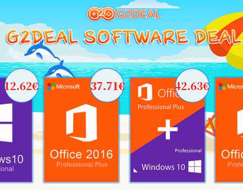 Comprar licencias baratas de Windows 10 y Office 2019 en G2Deal