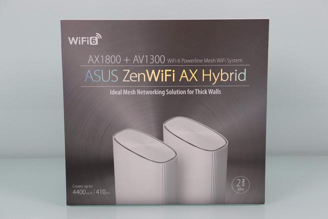 Frontal de la caja del sistema WiFi Mesh ASUS ZenWiFi XP4