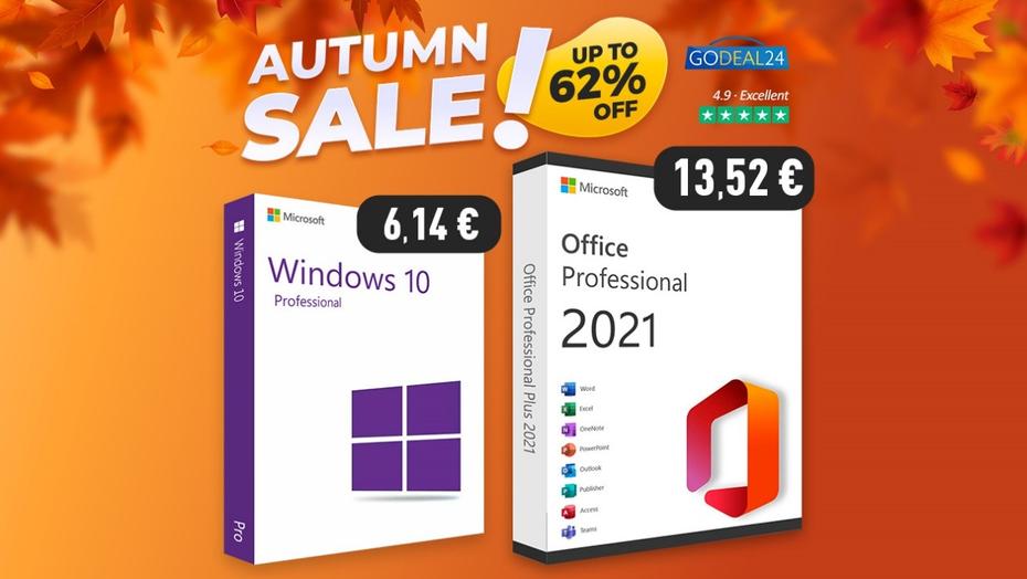 Ofertas De Otoño En Licencias De Windows Y Office En Godeal24 4216