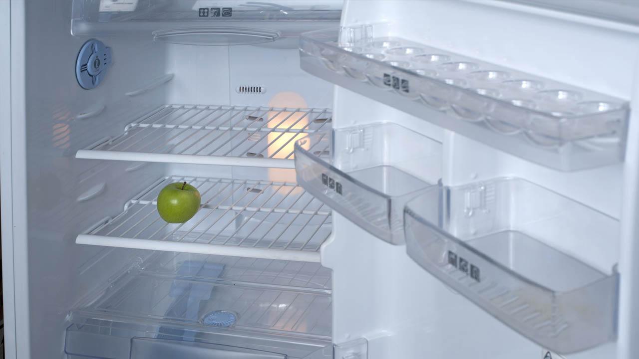 Consumo de un frigorífico lleno o vacío