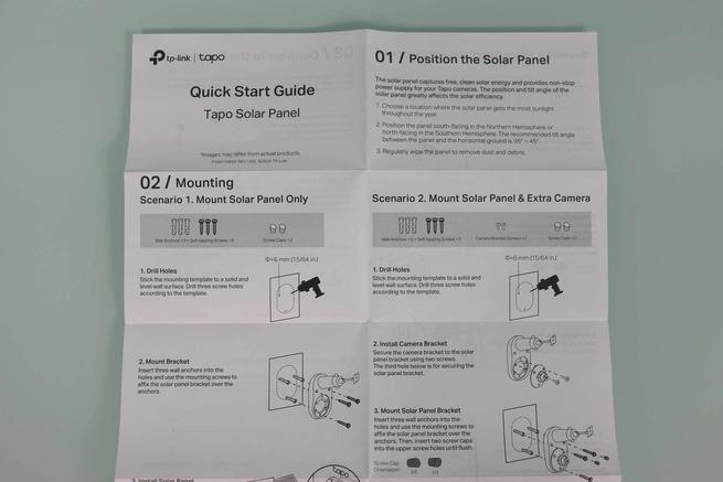 Guía rápida de instalación física de la cámara IP TP-Link Tapo C410 Kit en pared