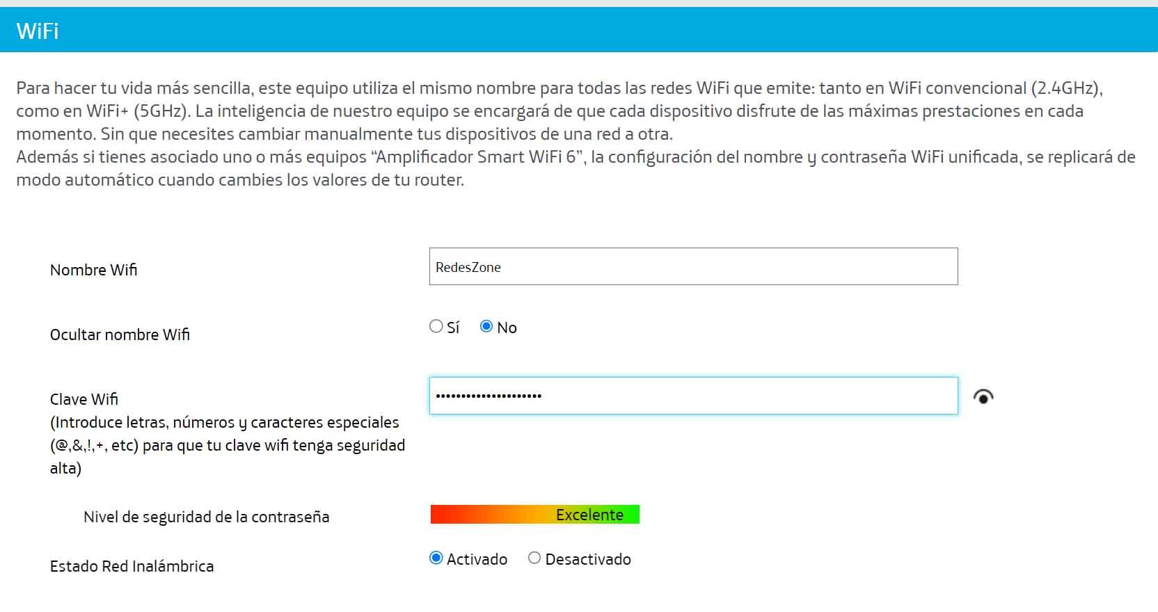 Desactivar el Wi-Fi en el router de Movistar